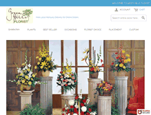 Tablet Screenshot of greenhillsflorist.com